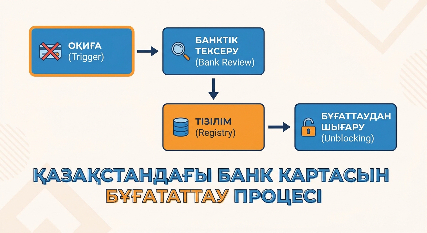 Банк картаңыз неге бұғатталды: себептер мен шешімдер