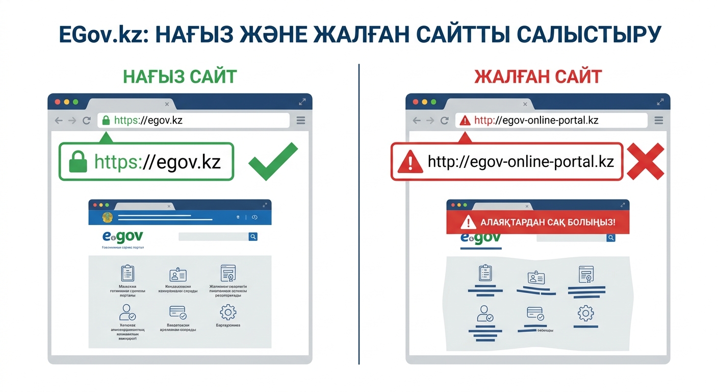 egov.kz арқылы қауіпсіз жұмыс жасауға арналған нұсқаулық