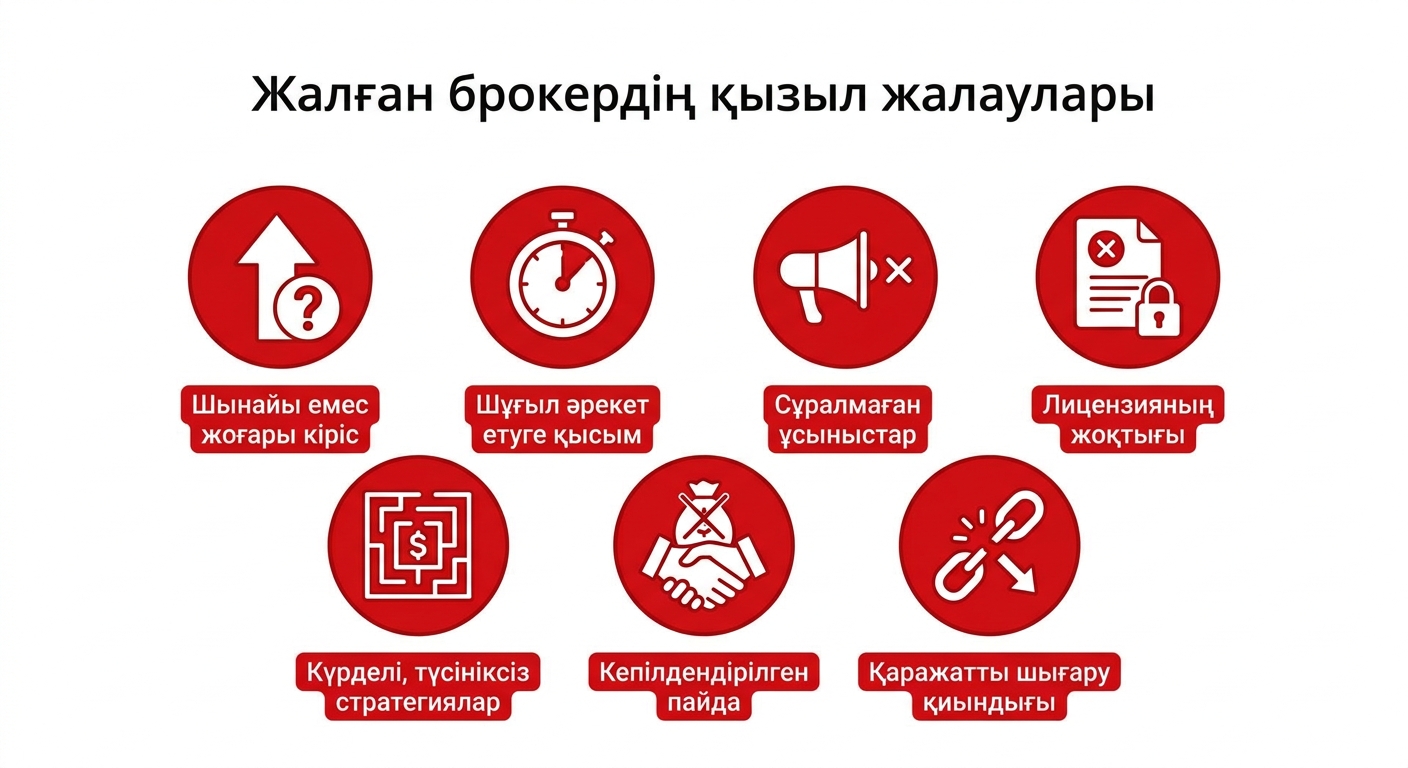 Жалған брокерлер мен инвестициялық алаяқтар: қалай тануға болады