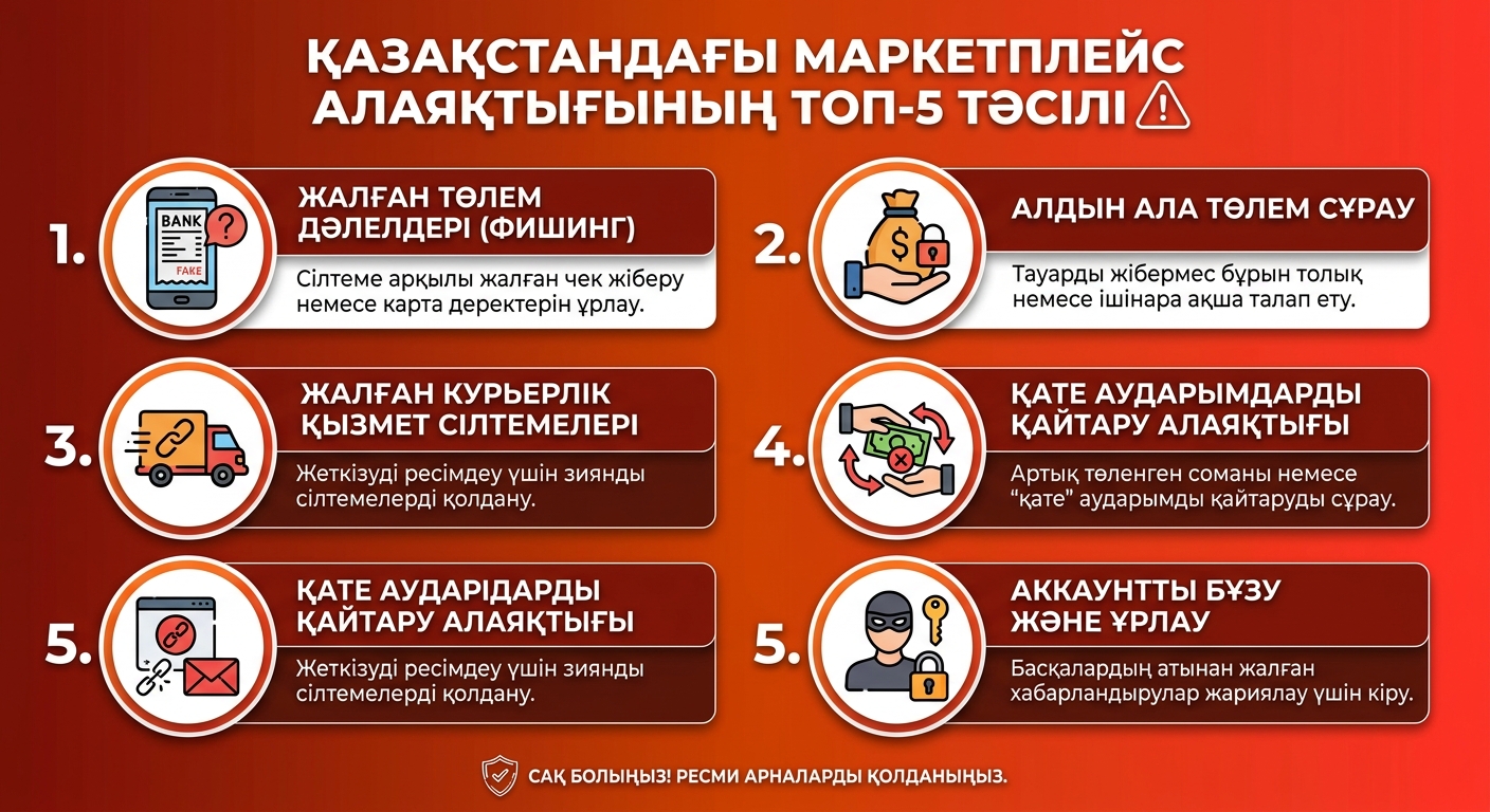 OLX пен Kaspi маркетплейстеріндегі алаяқтық» loading=